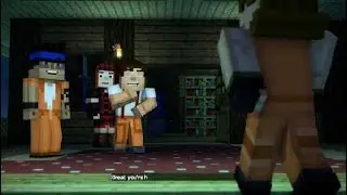 Minecraft: Story Mode Season 2 episode 4: investigating Fred's house