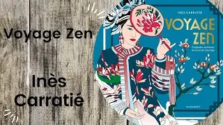 Voyage Zen - In&egrave;s Carrati&eacute; // Adult Colouring Book Flip Through