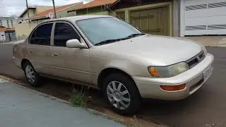 TOYOTA COROLLA 1995 UM CARRO A FRENTE DO SEU TEMPO!!!