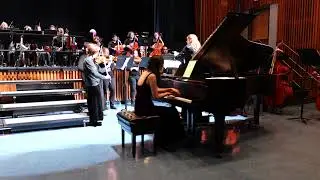 Bach Piano Concerto #1 in D minor,  First movement