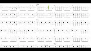 Universally Speaking + Red Hot Chili Peppers + Drum only + Drum tab