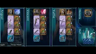 [FF7EC] Guild Ranking Battle #16 ~ 40% ~ Angeal, Vincent, Yuffie