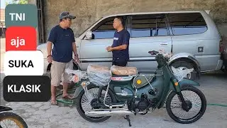 restorasi motor klasik pesanan dari Malang #motor #otomotif #c70indonesia