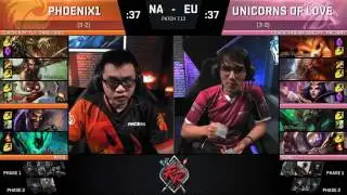 P1 (MikeYeung Nidalee) VS UOL (Xerxe Gragas) Highlights - 2017 Rift Rivals D3