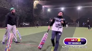 Alpha Warriors Vs Marlbros First innings Season 6 Match 3.. 