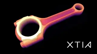 High-accuracy inspection of a conrod with Optocomb 3D scanners