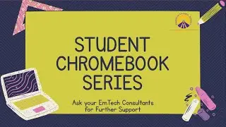 Student Chromebook series  Chromebook Navigating the App Launcher & Shelf
