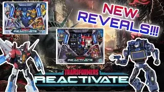WOW WOW WOW!!!! TRANSFORMERS REACTIVATE FIGURES OFFICIALLY REVEALED!!!! #transformers