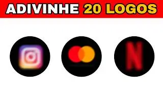 ADIVINHE A MARCA PELO LOGO 🤔🧠✅ | 20 LOGOS FAMOSAS | QUIZ DE LOGO 2025