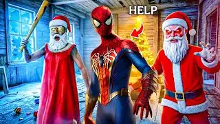Live 🔴 Granny escape together | Horror House ☠️ Full escape gameplay 🔥 Christmas special ⚡