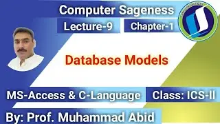 Lecture-9 || ICS-II || Chap-1 || Database Models || Urdu || Hindi