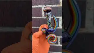 One of the headiest hand pipes your going to see! #420 #cannabis #shorts #trending