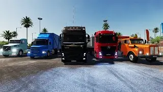 FS19 Mod | Pack Farm Centro Sul (Volvo, Scania, Mercedes-Benz)
