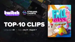 Fall Guys | TOP-10 Twitch Clips [1st week on Twitch]