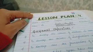 B.Ed. lesson plans. History lesson plan in English of class 6th & 7 with PDF