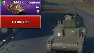 M42 Contraereo.   War Thunder Mobile EP.323