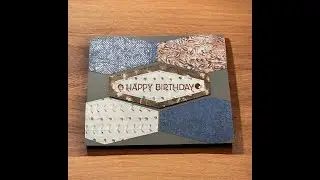 Masculine Card using Nested Essential Dies