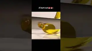 Glass Banana Slicing ASMR🍌 #shorts