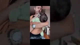 Balint lagi sakit, nangis terus 😰😰😭😭 #balint #indrabrasco #shorts