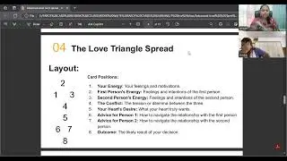 love triangle tarot spread practice with students Master Tarot Reading with Ishvari #tarot