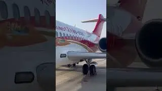 中国産飛行機✈️ COMAC  C909  トルファン〜敦煌
