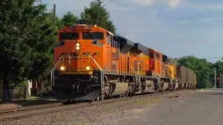 2 Trains around Jacksonville, Illinois