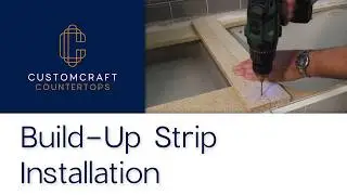 Laminate Countertop Build Up Strip Installation