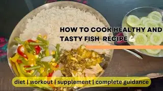 How To Cook Healthy & Tasty Fish Recipe | High Protein Diet Meal | Easy Fish Recipe