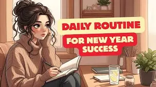 Daily Routine for New Year Success | English Reading and Listening Practice #englishforbeginners
