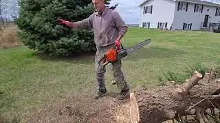 Husqvarna 350i Power Axe review