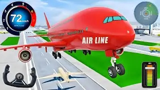 Flight Airplane City Pilot Simulator - Boeing Emergency Landing Goes Wrong 🚨✈️ (Android Gameplay)