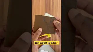 🔥Review LONDON ALLEY Elk Vintage Brown Leather Wallet Men RFID Blocking(Best Gift Wallet in India)