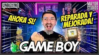 Nintendo Game Boy! Mejorada y Reparada! #aliexpress