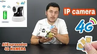 SIM kartada ishlovchi 4G KAMERA - AliExpressdan buyurtma