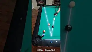 Bank THROUGH  a Ball?? - Pro Hacks  #pool1 #billiardball #8ballpool