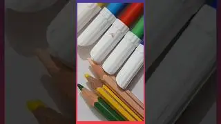 pencil vs sketch colour #art #drawing #craft #colour #sketch #pencil #shorts #shortvideo #video