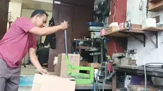 Alat coak kardus karton box manual #kartonbox