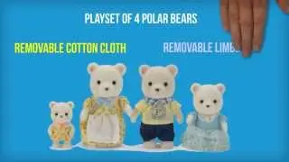 Calico Critters Polar Bear Family Playset Review