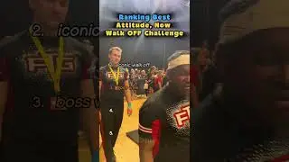 Ranking The Best Attitude Now Walk Off Challenge #ranking #attitude