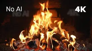 The Most Relaxing Video p.16 - kind, beautiful, but... cozy fire! Ever Fireplace 4K ULTRA HD