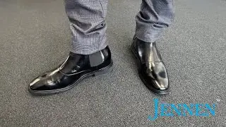 Rise Higher in Classic Style | Mr. Waldo 7cm Black Chelsea Boots by JENNEN