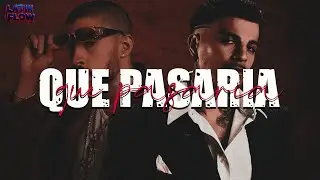 Rauw Alejandro, Bad Bunny - Qu&eacute; Pasar&iacute;a... (Letra)