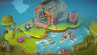 Tiny Robots Portal Escape-Chapter 2 Grandpa's Friends Level 2 |Scattered Parts| Solution Walkthrough