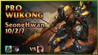 PRO Wukong ROX Tigers [SeongHwan/SeongHw4n] | KDA 10/2/7 JNG (KR)