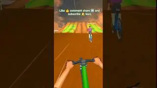 BMX Extreme Bicycle Stunts Game 🚴🔥 #short #trending #viralshort #games #shortsfeed