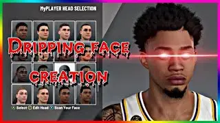 MY NEXT GEN DRIPPY NBA 2K21 FACE CREATION💦🔥