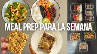 Meal Prep Completo | Cómo me organizo para comer saludable este 2026