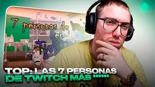 RODRIGO QUESADA REACCIONA AL TOP 7 PERSONAS DE TWITCH MÁS... DE DROSS