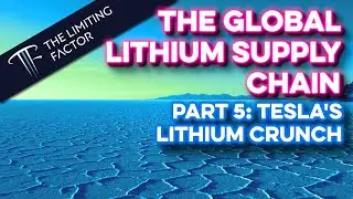 Tesla's Coming Lithium Crunch // How Long Can Tesla Continue Growing Battery Consumption @ 50% CAGR?