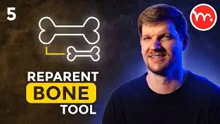 Инструменты &laquo;Изменение родительского элемента&raquo; и &laquo;Выделение кости&raquo; &mdash; полный курс по риггингу аним...